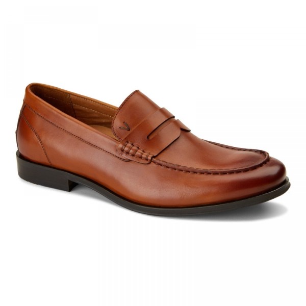Vionic Loafers Ireland - Snyder Loafer Dark Brown - Mens Shoes Discount | CMFDE-8931